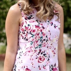 Express Sleeveless Portofino Top, XS